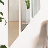 Set X 3 Espejos de pared Ottawa Gris 20x120cm Asimétrico sin Marco - ESPEJOS DE PARED | Bylmo