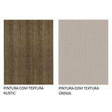 Gabinete Superior de Garaje Marron y Crema 80x33cm Resistente a la Humedad con Un Compartimiento - GABINETES SUPERIORES PARA GARAJE | Bylmo