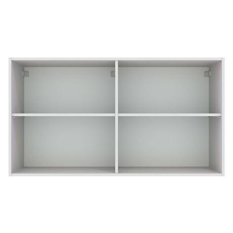 Gabinete Superior de Garaje Blanco 120x66cm Resistente a la Humedad con Un Compartimiento - GABINETES SUPERIORES PARA GARAJE | Bylmo