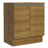 Mueble Inferior de Cocina Glamy Marron 70x84cm Sin Cajones con Mesón de Madera y sin Estufa - MUEBLES INFERIORES DE COCINA | Bylmo