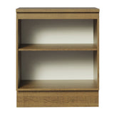 Mueble Inferior de Cocina Glamy Marron 70x84cm Sin Cajones con Mesón de Madera y sin Estufa - MUEBLES INFERIORES DE COCINA | Bylmo