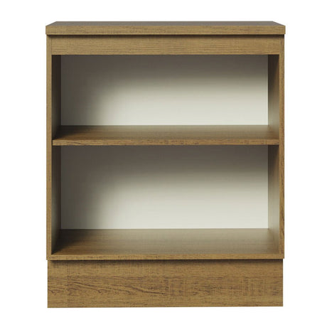 Mueble Inferior de Cocina Glamy Marron 70x84cm Sin Cajones con Mesón de Madera y sin Estufa - MUEBLES INFERIORES DE COCINA | Bylmo