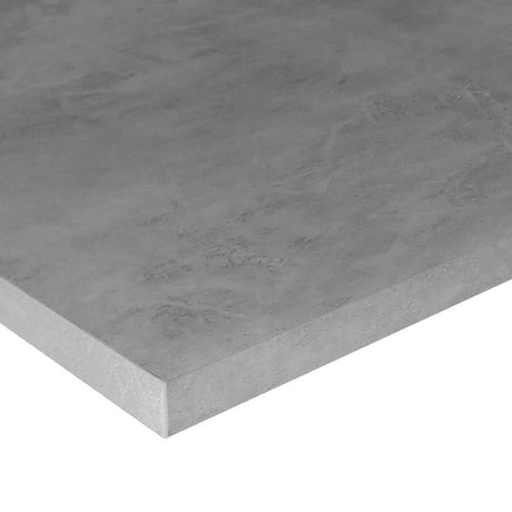 Mesón de Cocina Gris 150x52cm de Madera Aglomerada Mdp Acabado Mate sin Pozuelo - MESONES DE COCINA | Bylmo
