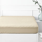 Protector de Colchón Beige Sencillo 100 X 190 Cm Antifluido - PROTECTORES DE COLCHON | Bylmo