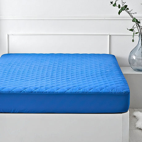 Protector de Colchón Azul Sencillo 100 X 190 Cm Antifluido - PROTECTORES DE COLCHON | Bylmo