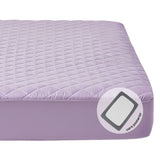 Protector de Colchón Lila Sencillo 100 X 190 Cm Antifluido - PROTECTORES DE COLCHON | Bylmo