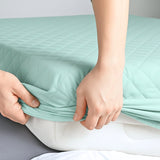 Protector de Colchón Verde Menta Semidoble 120 X 190 Cm Antifluido - PROTECTORES DE COLCHON | Bylmo