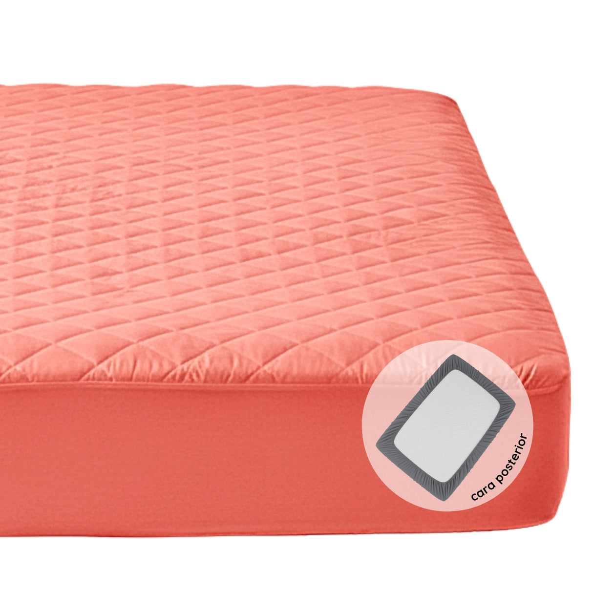 Protector de Colchón Coral Doble 140 X 190 Cm Antifluido - PROTECTORES DE COLCHON | Bylmo