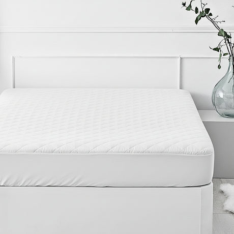Protector de Colchón Blanco Queen 160 X 190 Cm Antifluido - PROTECTORES DE COLCHON | Bylmo