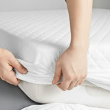 Protector de Colchón Blanco Queen 160 X 190 Cm Antifluido - PROTECTORES DE COLCHON | Bylmo