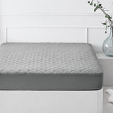 Protector de Colchón Gris King 200 X 200 Cm Antifluido - PROTECTORES DE COLCHON | Bylmo