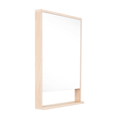 Espejo de Baño Dakar Beige Claro 46x65cm Rectangular con Marco en Madera - ESPEJOS DE BANHO | Bylmo