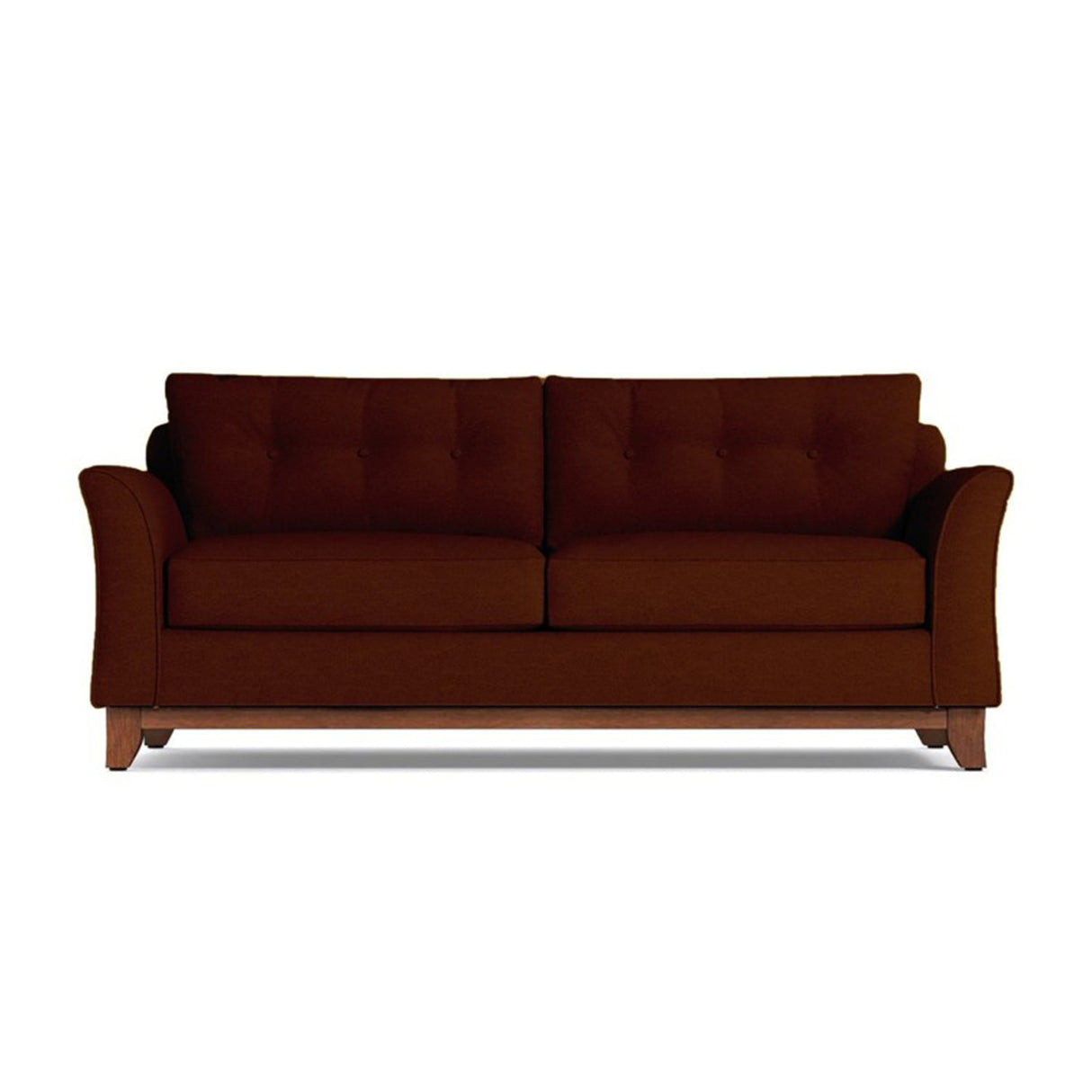 Sofá Claus Café 180x80cm Cuero Sintetico Ecológico de Un Puesto - SOFAS Y POLTRONAS | Bylmo