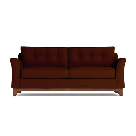 Sofá Claus Café 180x80cm Cuero Sintetico Ecológico de Un Puesto - SOFAS Y POLTRONAS | Bylmo