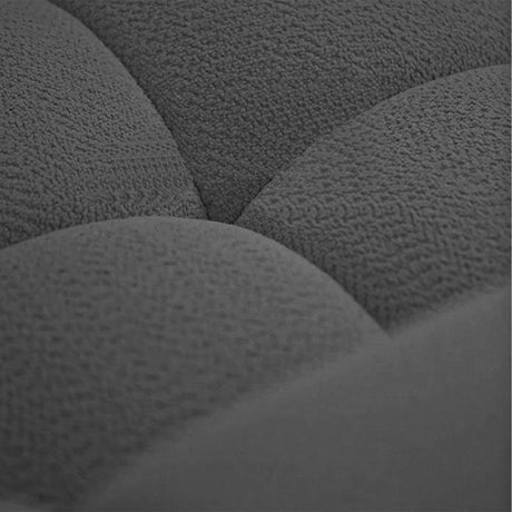 Sofá Noelia Gris 280x80cm Microfibra de Un Puesto - SOFAS Y POLTRONAS | Bylmo