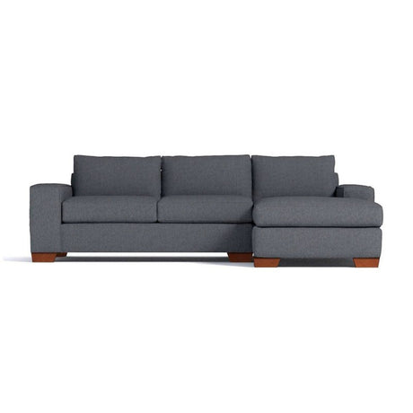 Sofá Hecate Gris 280x70cm Cuero Sintetico Ecológico de Dos Puestos - SOFAS Y POLTRONAS | Bylmo