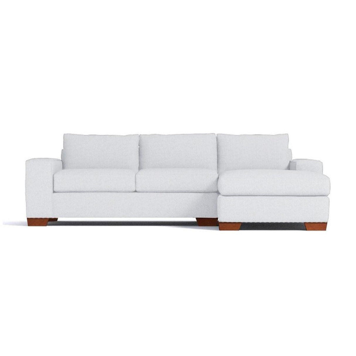 Sofá Hecate Blanco 280x70cm Microfibra de Dos Puestos - SOFAS Y POLTRONAS | Bylmo