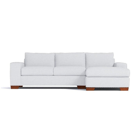 Sofá Hecate Blanco 280x70cm Microfibra de Dos Puestos - SOFAS Y POLTRONAS | Bylmo