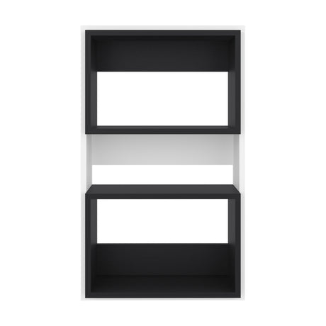 Ahorrador de Espacio Eco Blanco y Wengue 45x75.3cm Flotante con Dos Entrepaños - OTROS MUEBLES PARA BANHO | Bylmo