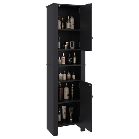 Mueble para Baño Vanessa Wengue 44.1x160.7cm con Cinco Entrepanos - OTROS MUEBLES PARA BANHO | Bylmo