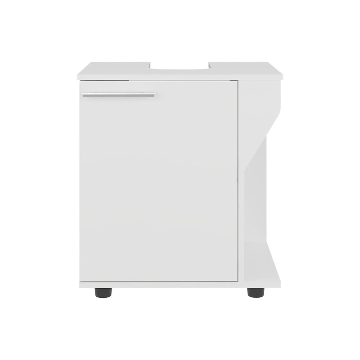 Mueble para Lavamanos Phillips Blanco 56x62.1cm Individual sin Lavamanos con Una Puerta - MUEBLES PARA LAVAMANOS | Bylmo