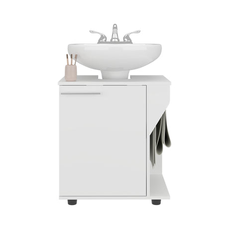 Mueble para Lavamanos Phillips Blanco 56x62.1cm Individual sin Lavamanos con Una Puerta - MUEBLES PARA LAVAMANOS | Bylmo