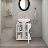 Mueble para Lavamanos Phillips Blanco 56x62.1cm Individual sin Lavamanos con Una Puerta - MUEBLES PARA LAVAMANOS | Bylmo