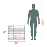 Cajonera Wanda Fresno Europeo y Roble Natural 80x71.3cm de Tres Hileras con Tres Cajones - CAJONERAS Y COMODAS | Bylmo