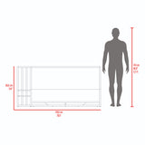 Base Cama Vance Milan 179.9x86.6cm para Colchón Doble 140 X 190 Cm y con Cabecero - CAMAS | Bylmo