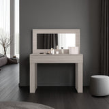 Tocador Leila Bardolino 110.2x137.1cm de Un Puesto con Un Cajón y con Espejo - TOCADORES | Bylmo