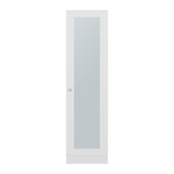 Closet Praga Blanco 49.1x180.8cm con una Puerta sin Cajones y con Espejo - CLOSETS | Bylmo