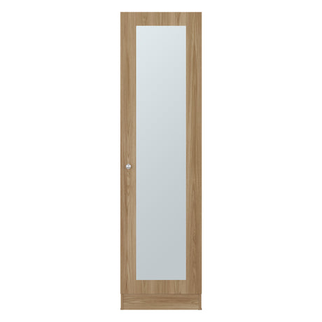 Closet Praga Fresno 49.1x180.8cm con una Puerta sin Cajones y con Espejo - CLOSETS | Bylmo