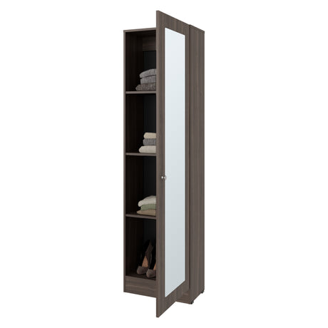 Closet Praga Milan 49.1x180.8cm con una Puerta sin Cajones y con Espejo - CLOSETS | Bylmo