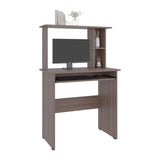 Centro de Computo Dolan Avellana 80x124.7cm con Organizador de Libros - ESCRITORIOS | Bylmo