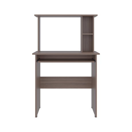 Centro de Computo Dolan Avellana 80x124.7cm con Organizador de Libros - ESCRITORIOS | Bylmo