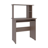 Centro de Computo Dolan Avellana 80x124.7cm con Organizador de Libros - ESCRITORIOS | Bylmo