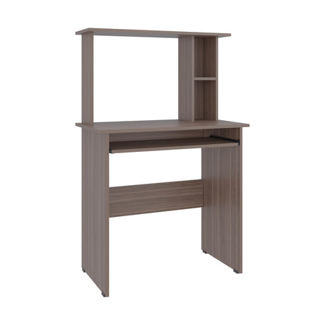 Centro de Computo Dolan Avellana 80x124.7cm con Organizador de Libros - ESCRITORIOS | Bylmo