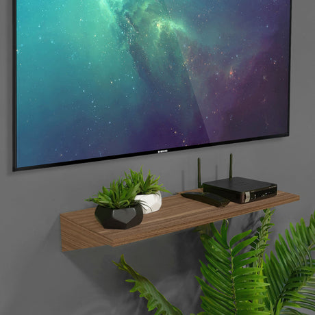 Repisa Tecno Gales 60x24cm Rectangular con Un Entrepaño - REPISAS | Bylmo