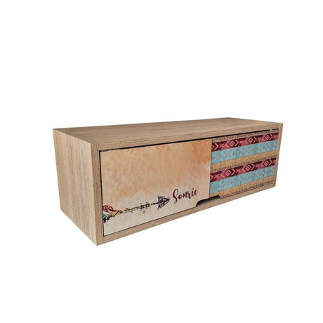 Repisa Sonrie Fresno Balance 63x21cm Rectangular con Dos Entrepaños - REPISAS | Bylmo
