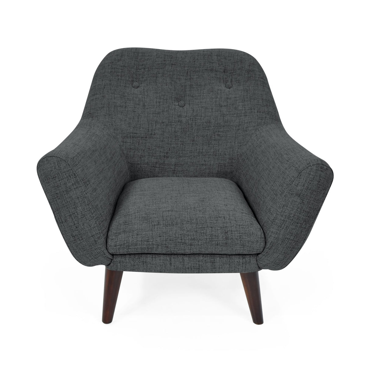 Poltrona Lincoln Gris 86x80cm De un Puesto con Apoya Brazos - SOFAS Y POLTRONAS | Bylmo