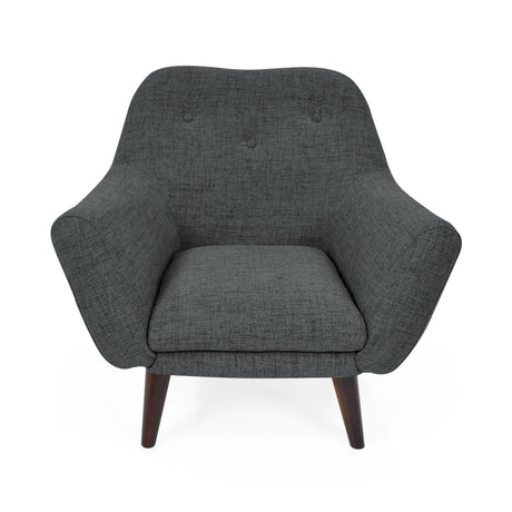 Poltrona Lincoln Gris 86x80cm De un Puesto con Apoya Brazos - SOFAS Y POLTRONAS | Bylmo