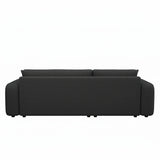 Sofá Essensa Wengue Oscuro 111x73cm De Cinco Puestos con Apoya Brazos - SOFAS Y POLTRONAS | Bylmo