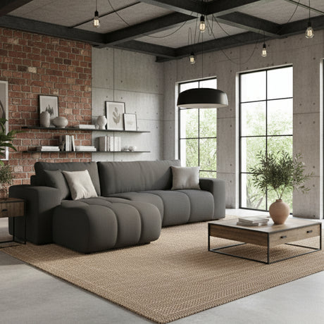 Sofá Essensa Wengue Oscuro 111x73cm De Cinco Puestos con Apoya Brazos - SOFAS Y POLTRONAS | Bylmo