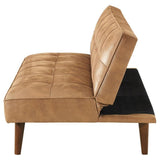 Sofá Cama Jenson Marron 165.73x73.02cm De Tres Puestos Reclinable - SOFAS Y POLTRONAS | Bylmo