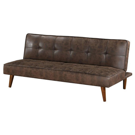 Sofá Cama Jensen Marron 180x68cm De Tres Puestos Reclinable - SOFAS Y POLTRONAS | Bylmo