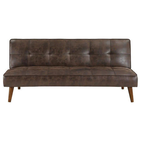 Sofá Cama Jensen Marron 180x68cm De Tres Puestos Reclinable - SOFAS Y POLTRONAS | Bylmo