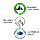 Sofá Café Oscuro 436x67cm De Seis Puestos con Apoya Brazos - SOFAS Y POLTRONAS | Bylmo