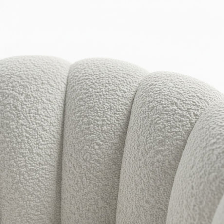 Silla Poltrona Gardenia Blanco Almendra 70x55cm De Un Puesto con Apoya Brazos - SOFAS Y POLTRONAS | Bylmo