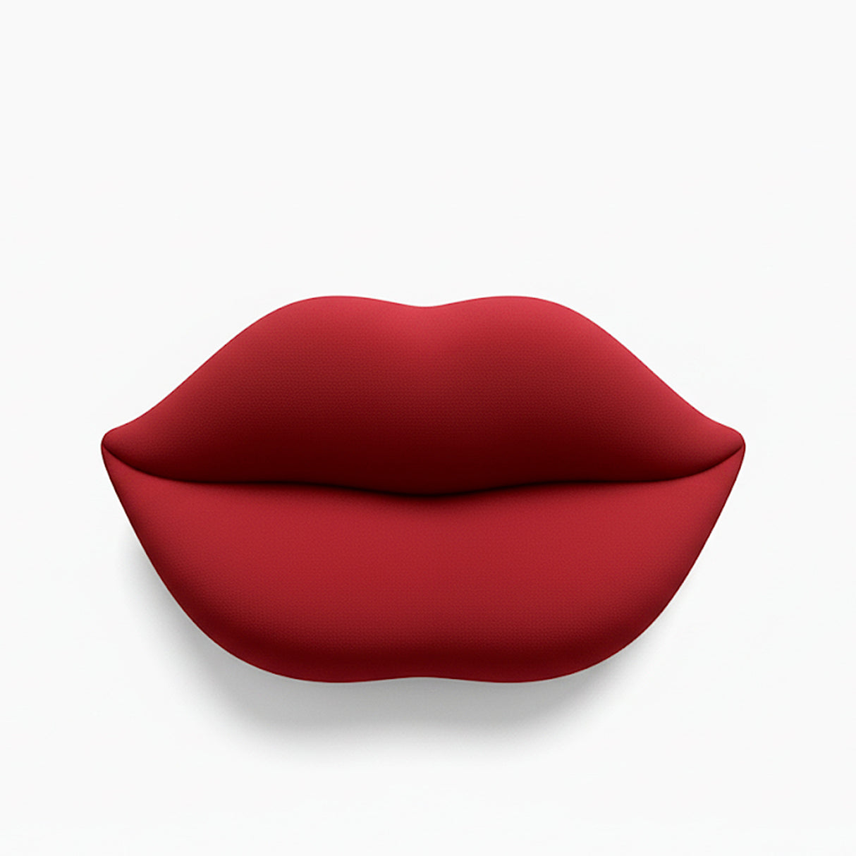 Sofá Bocca Ivory Rojo 180x95cm De Un Puesto sin Apoya Brazos - SOFAS Y POLTRONAS | Bylmo