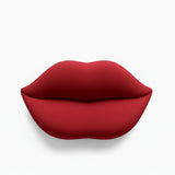 Sofá Bocca Ivory Rojo 180x95cm De Un Puesto sin Apoya Brazos - SOFAS Y POLTRONAS | Bylmo